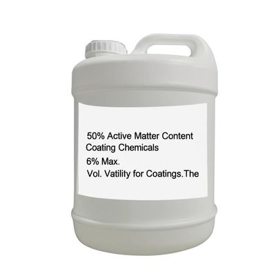 Beli Coating Additives with 50% Active Matter Content, 6% Max. Volatility, and 100-500 MPa.s Viscosity for Enhanced Performance pembuatan online